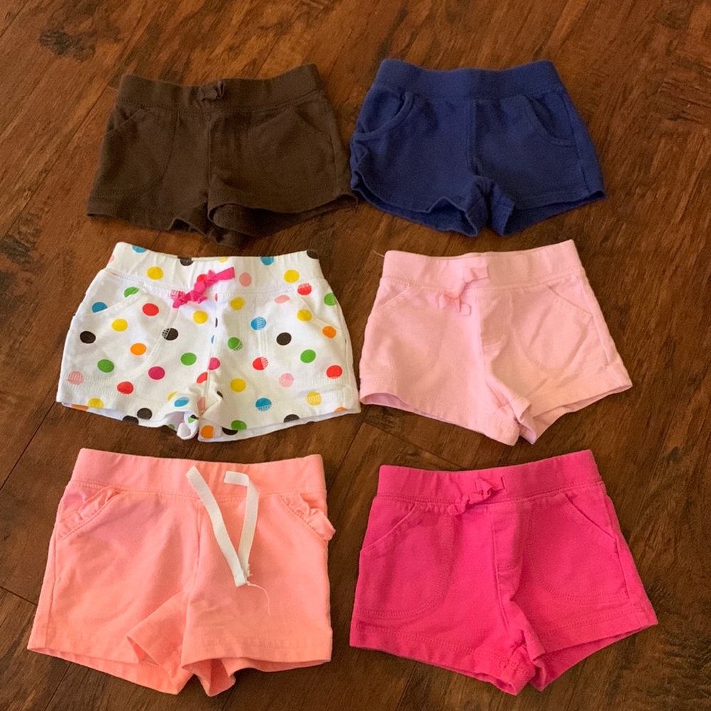 Carters shorts lot 9m